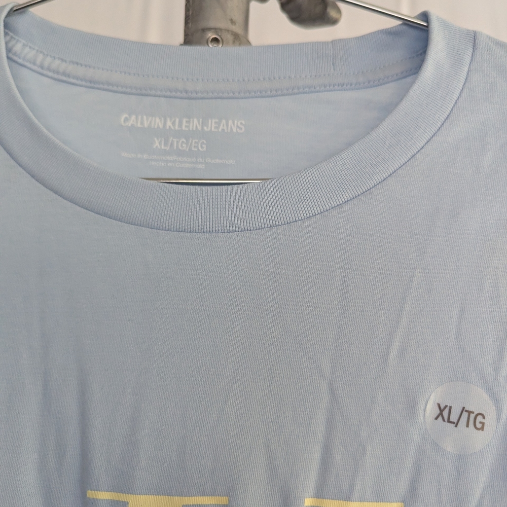Calvin Klein Jeans Sky Blue Short Sleeve Tee